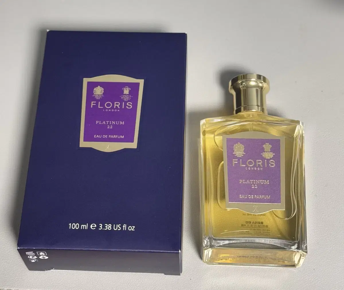 플로리스 런던 플래티넘22 edp 100ml 국문택 판매합니다